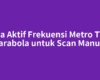 Data Aktif Frekuensi Metro TV di Parabola untuk Scan Manual