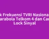 Cek Frekuensi TVRI Nasional di Parabola Telkom 4 dan Cara Lock Sinyal
