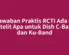 Jawaban Praktis RCTI Ada di Satelit Apa untuk Dish C-Band dan Ku-Band