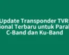 Update Transponder TVRI Nasional Terbaru untuk Parabola C-Band dan Ku-Band