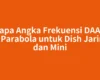 Berapa Angka Frekuensi DAAI TV di Parabola untuk Dish Jaring dan Mini