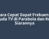 Cara Cepat Dapat Frekuensi Garuda TV di Parabola dan Kunci Siarannya