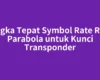 Angka Tepat Symbol Rate RTV Parabola untuk Kunci Transponder